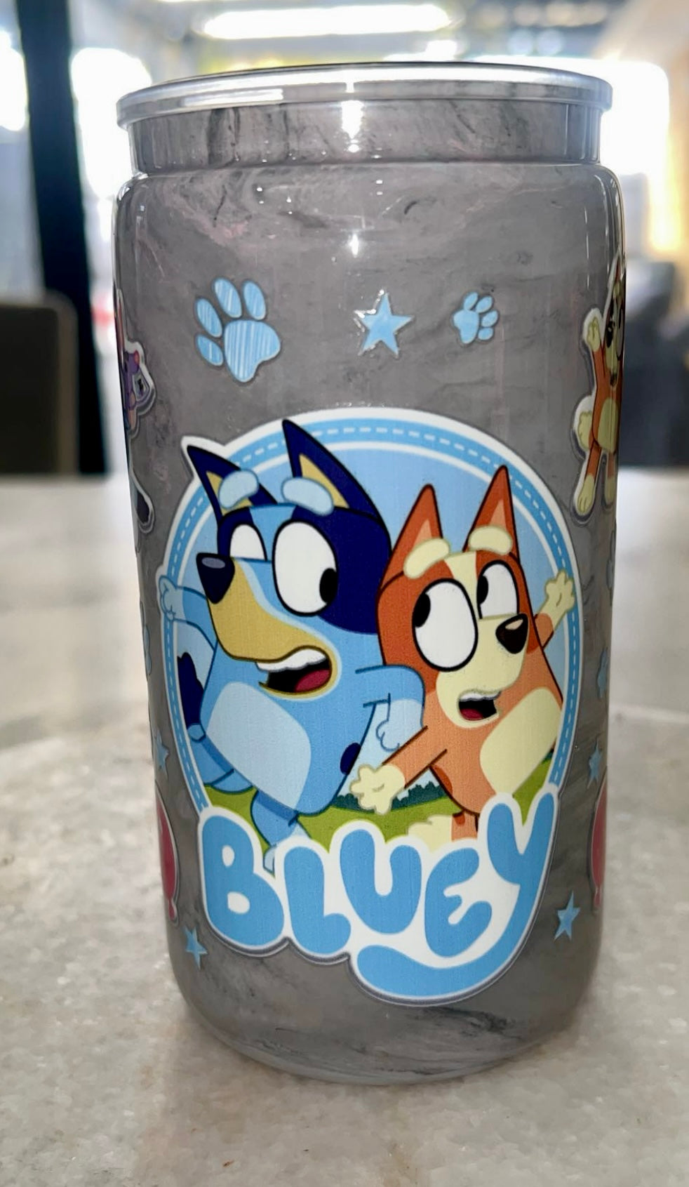 Bluey and bingo tumbler