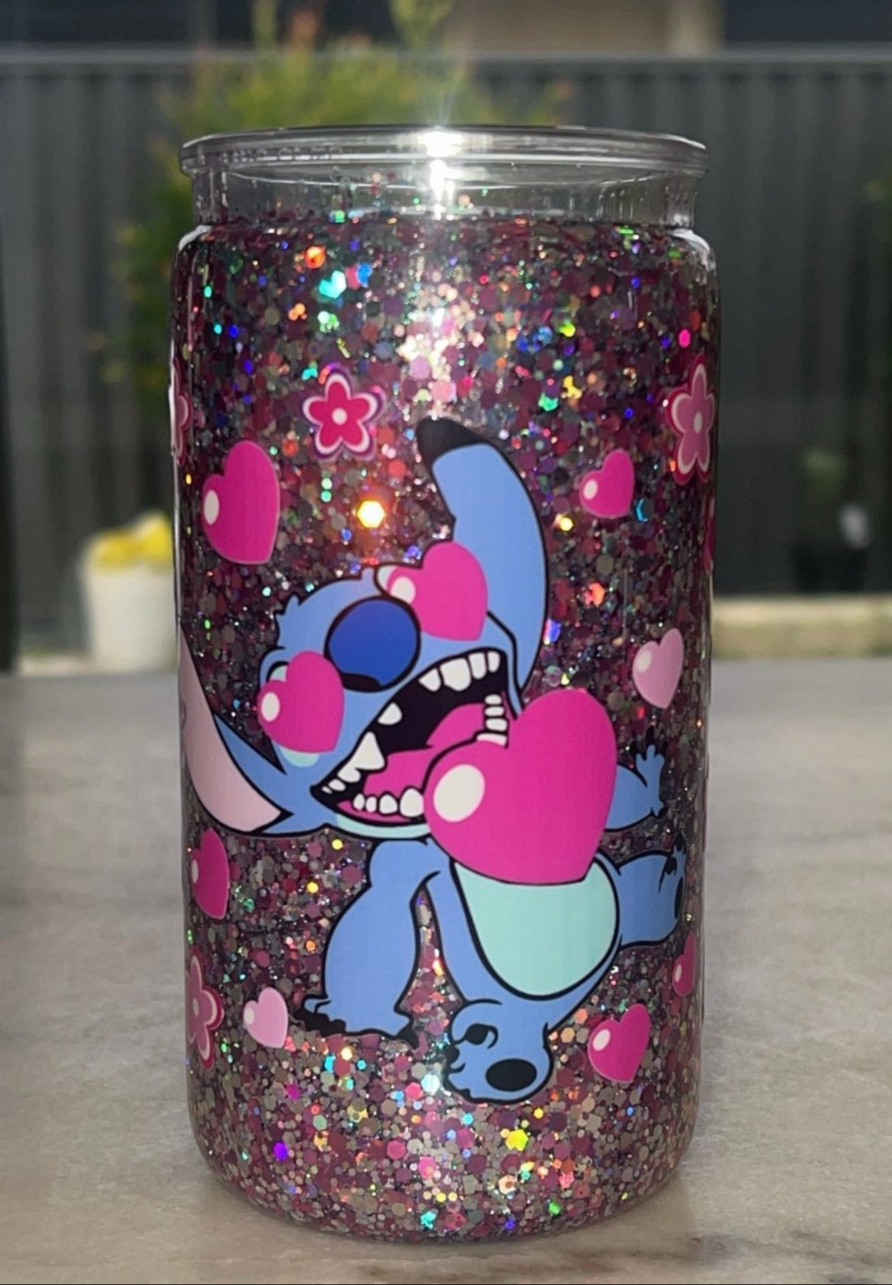 Stitch tumbler